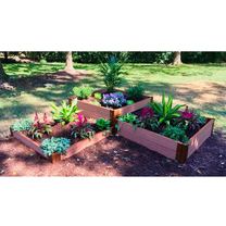 FrameItAll Fort Knox Tri-Level Raised Garden Bed