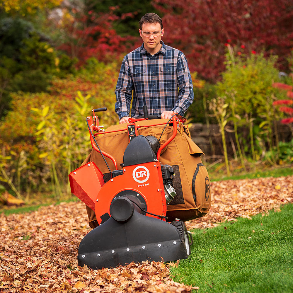 Dr power outlet lawn vacuum