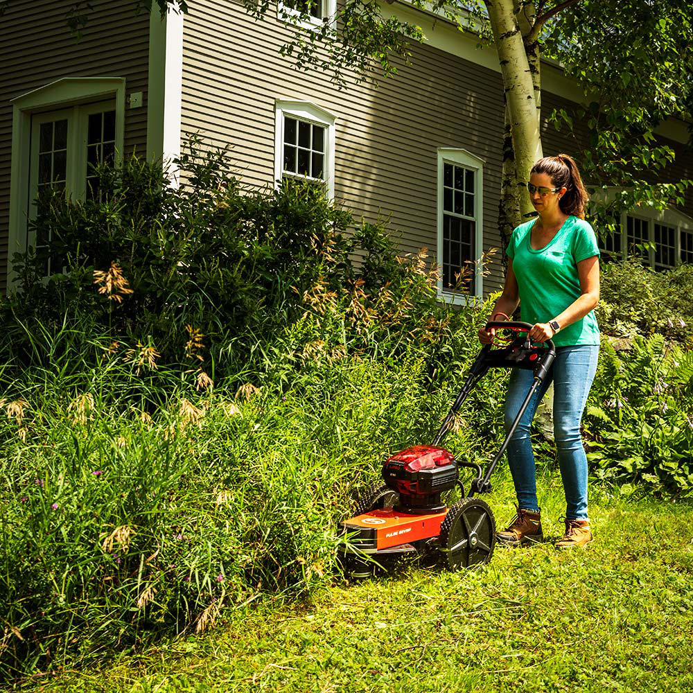 Dr self propelled deals mower