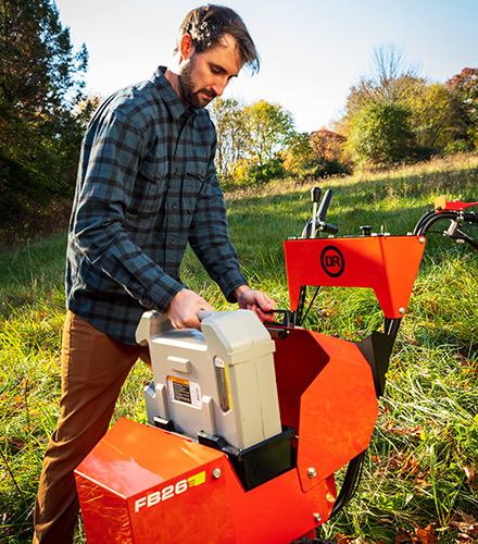 Used dr brush discount mower for sale