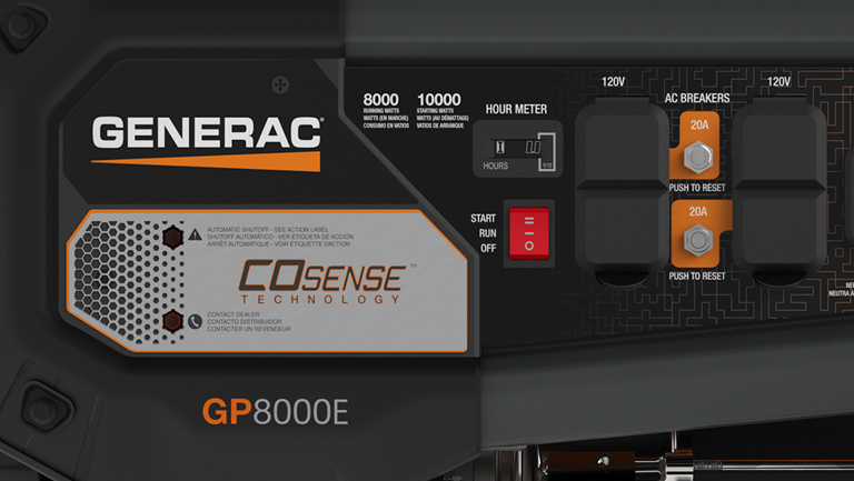 Generac gp8000e store