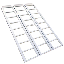 ERICKSON Aluminum Tri-Fold Straight Loading Ramp 45 in. x 69 in. 1500 lb