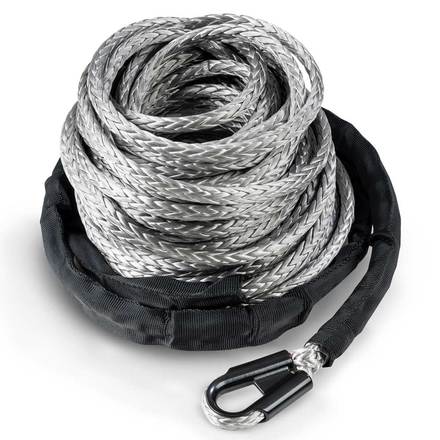 Synthetic Winch Rope 3/8 in. x 80 ft., #90-24595