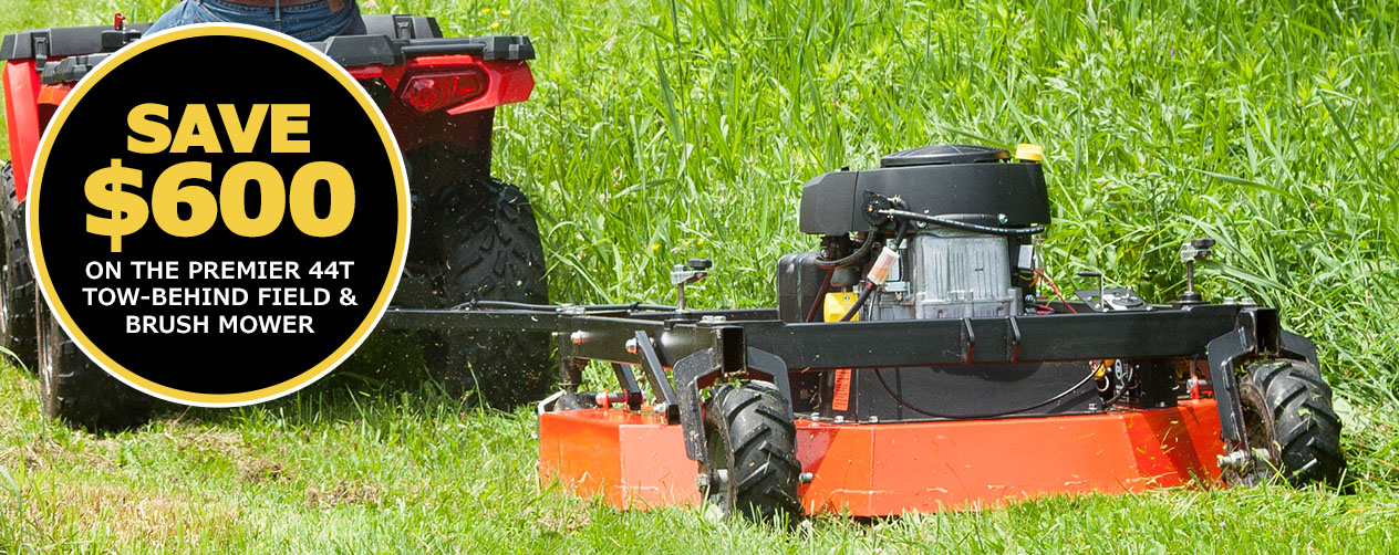 Shop PREMIER 44T Tow-Behind Field & Brush Mower