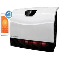 Heat Storm 1,500-Watt Wi-Fi Smart Heater Deluxe Indoor Wall Mount Infrared Heater