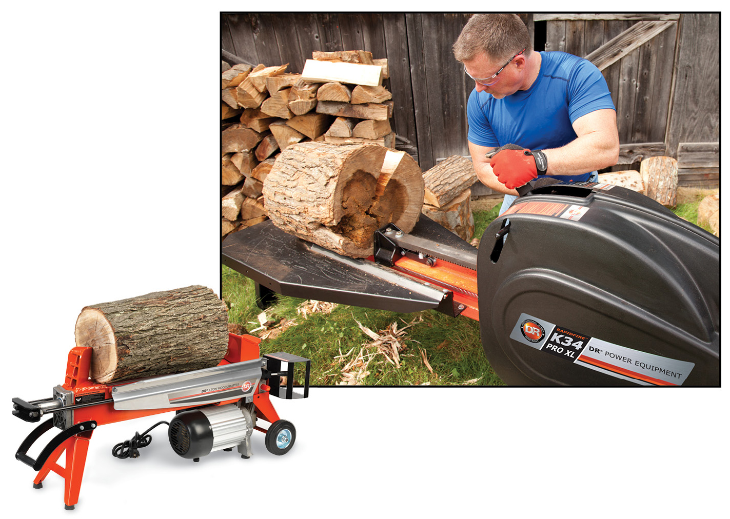 DR LOG SPLITTERS